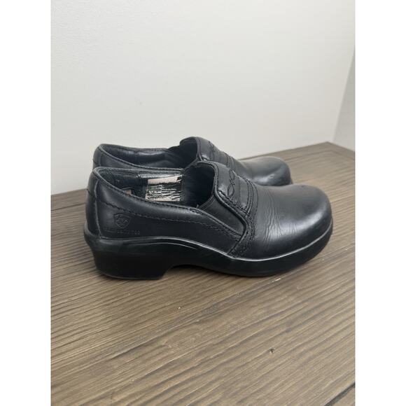 ARIAT EXPERT Women's Sz 8 B M COMPOSITE TOE STATIC-DISSIPATIVE SLIP-ON WORK CLOG - Picture 2 of 8